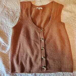 Madewell Sweater Vest Size Large